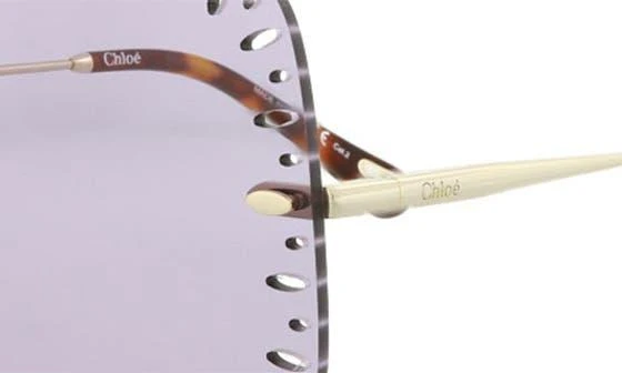 Chloé 63mm Oversize Geometric Sunglasses 4