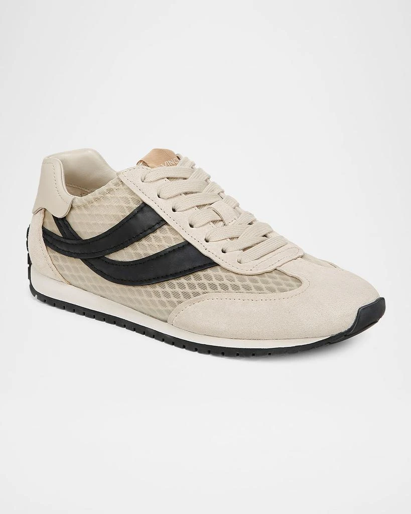 Vince Oasis Net Leather Low-Top Sneakers 3