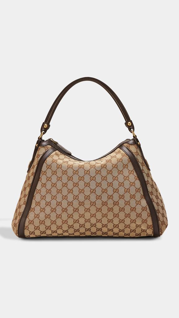 What Goes Around Comes Around Gucci Canvas Scarlett Medium Hobo Bag