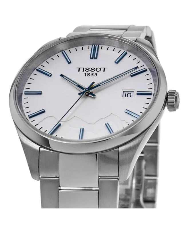 Tissot Tissot PR 100 Quartz Jungfrau Special Edition Silver Dial Steel Men's Watch T150.410.11.031.00 2