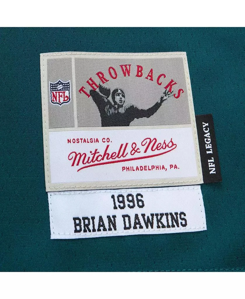 Mitchell and Ness Men's Brian Dawkins Midnight Green Philadelphia Eagles 1996 Legacy Replica Jersey 5