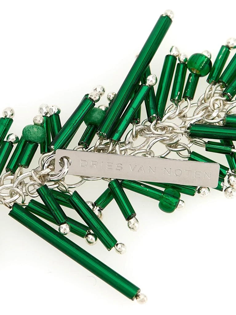 Dries Van Noten Women
sEmbroide Scarf Necklace 2