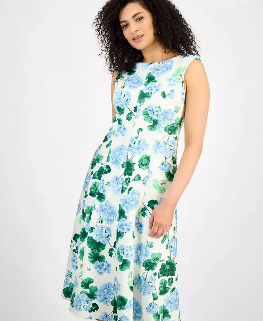 Donna Ricco Donna Rico Women's Floral Sleeveless A-Line Dress 2