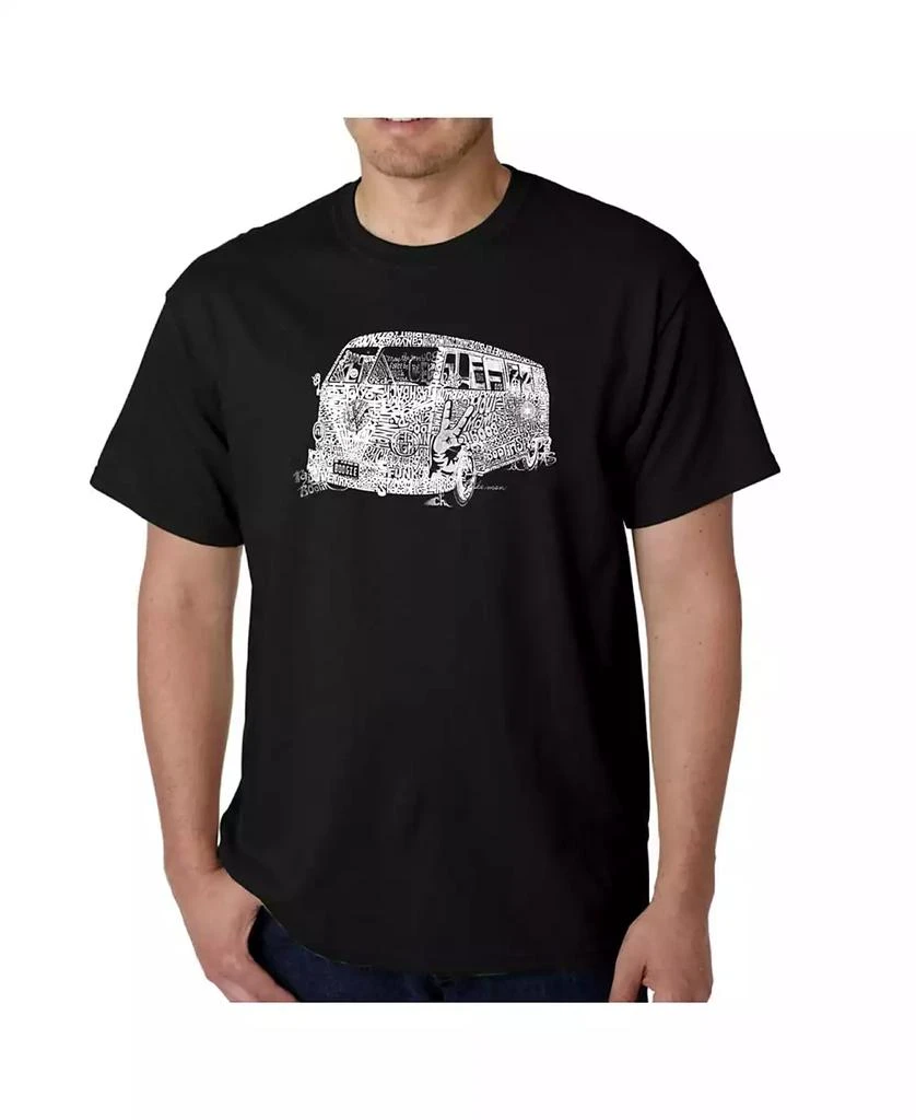 LA Pop Art Men's Word Art T-Shirt - The 70's 1