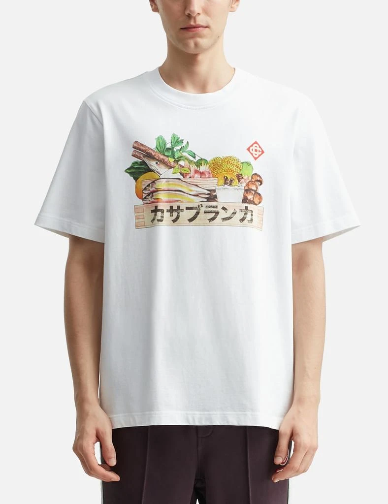 Casablanca Ingredients Printed T-shirt 3