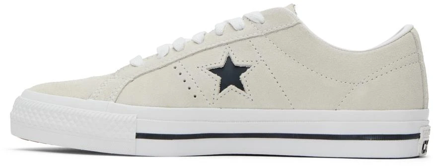 Converse Beige One Star Pro Sneakers 3