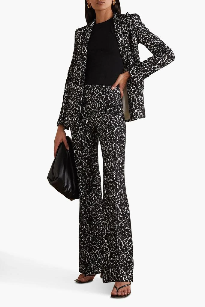 MICHAEL KORS COLLECTION Lace and crepe blazer 2