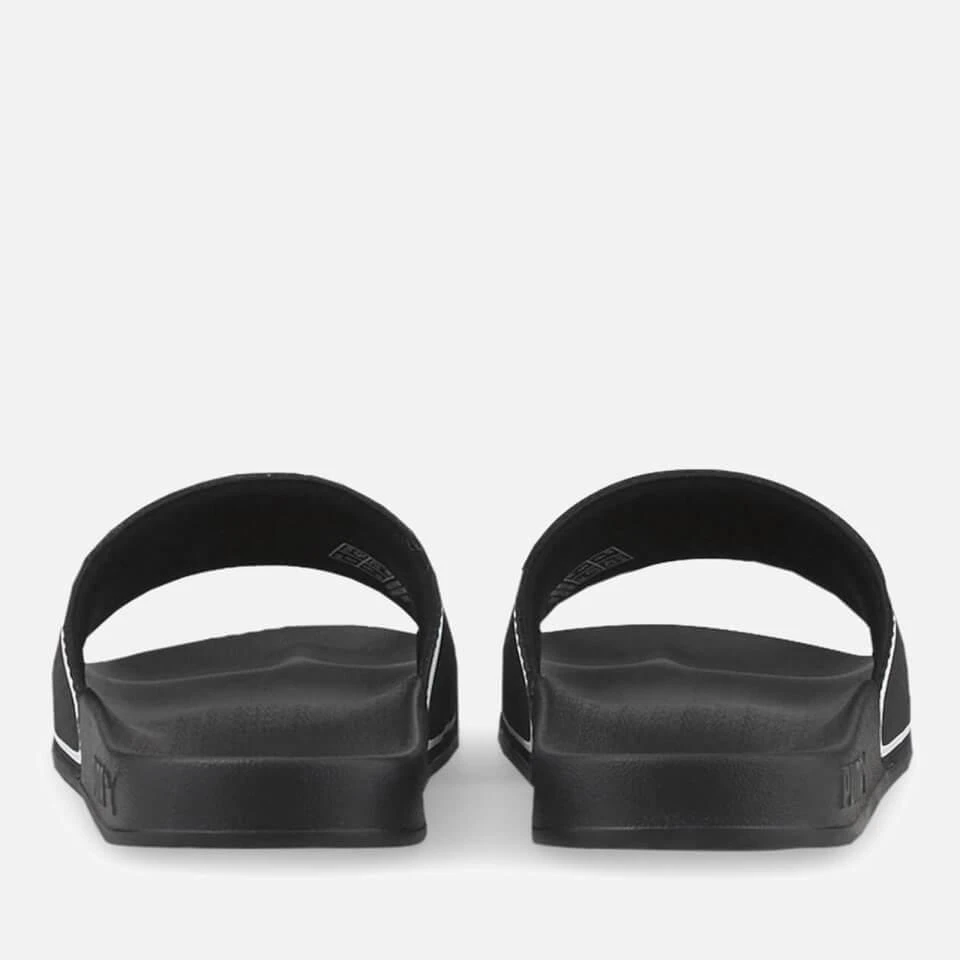 Puma PUMA LEADCAT 2.0 CONTRAST FAUX LEATHER SLIDERS 4