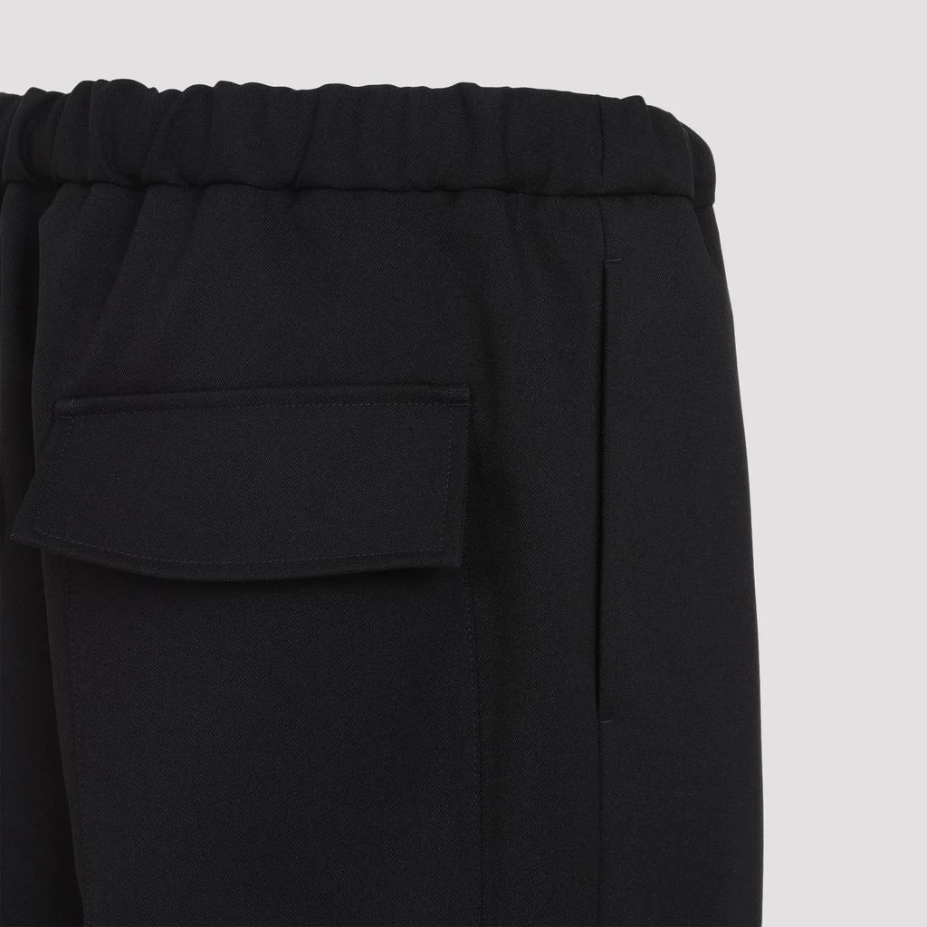 JIL SANDER POLYESTER TROUSERS 4