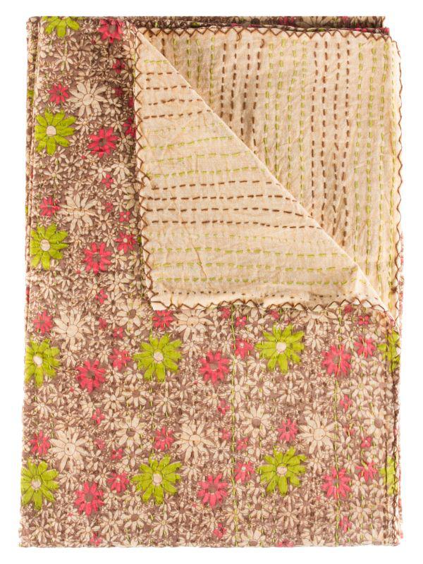 TAJ HOTEL Taj Hotel Kantha Cotton Throw