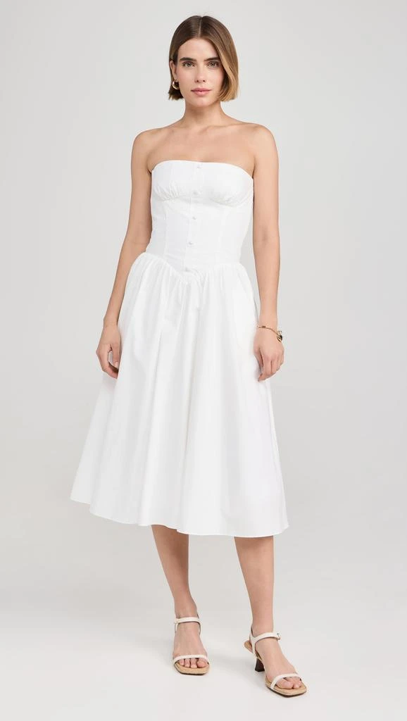 Amanda Uprichard Strapless Holland Dress 4