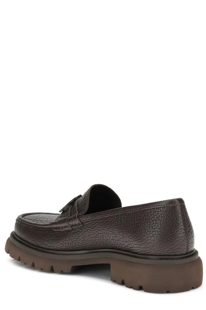 Salvatore Ferragamo Ferragamo Gancini Ornament Moccasin Shoes 3