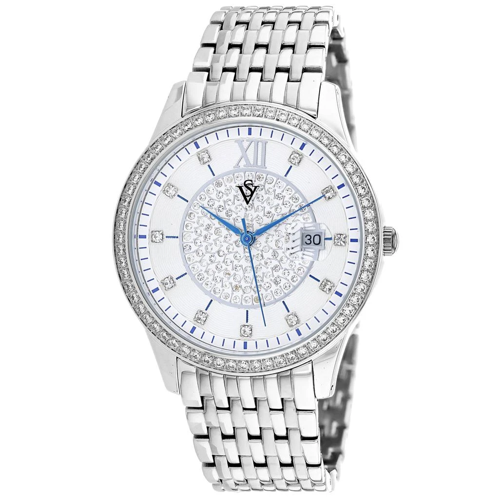 Christian Van Sant Women
s Carla White Round 40mm