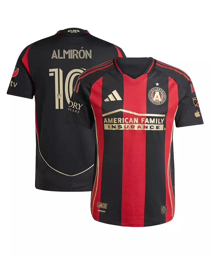 Adidas Men
s Miguel Almiron Black Atlanta United FC 2025 The Connector Authentic Player Jersey