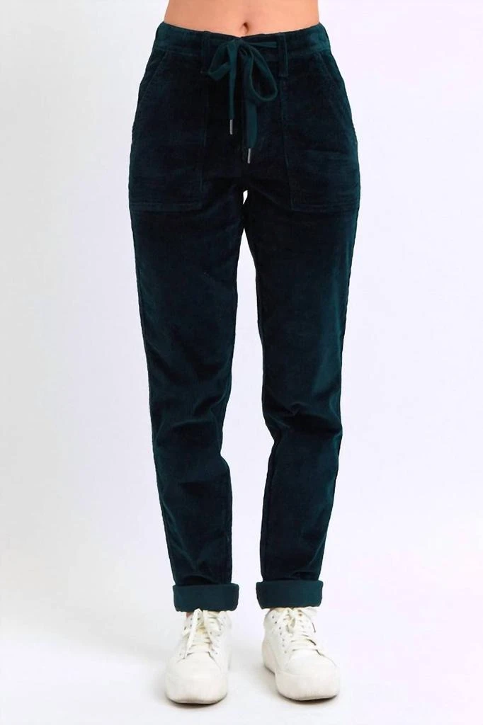Judy Blue Judy Blue - High Rise Corduroy Cuffed Jogger Pants
