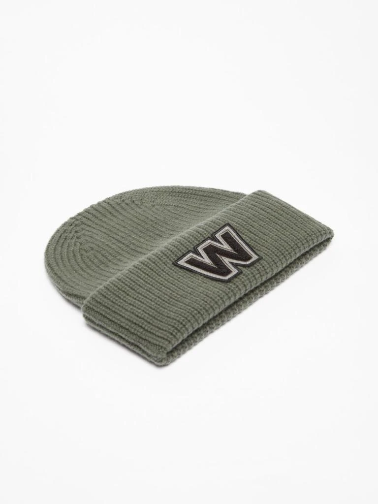 Weekend Max Mara Wool logo beanie hat 2