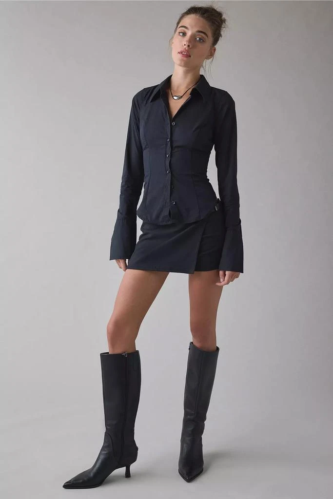 Urban Outfitters UO Leilani Slim Button Up Shirt 3
