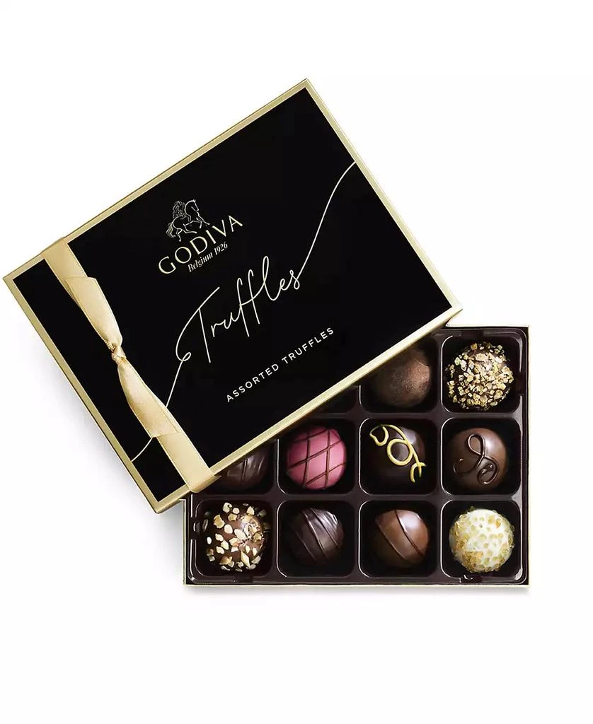 Godiva Signature Truffles Assorted Chocolate Gift Box 12 Piece 3