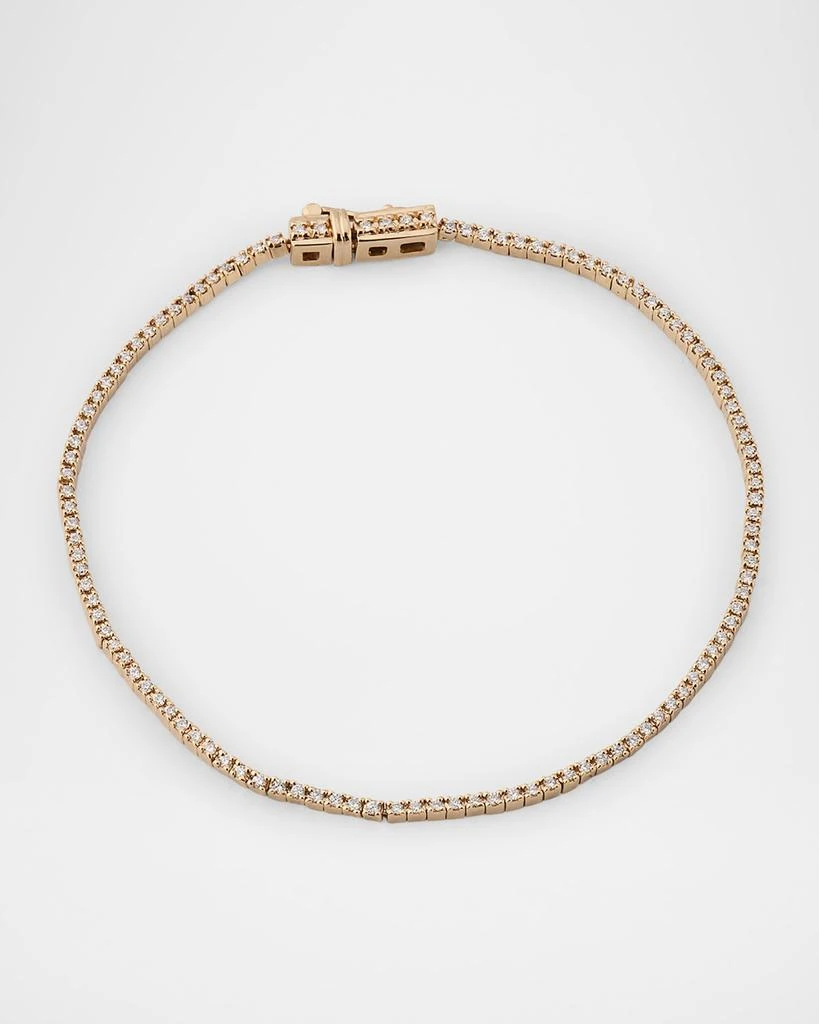 LANA Skinny Diamond Tennis Bracelet, 6"L 1