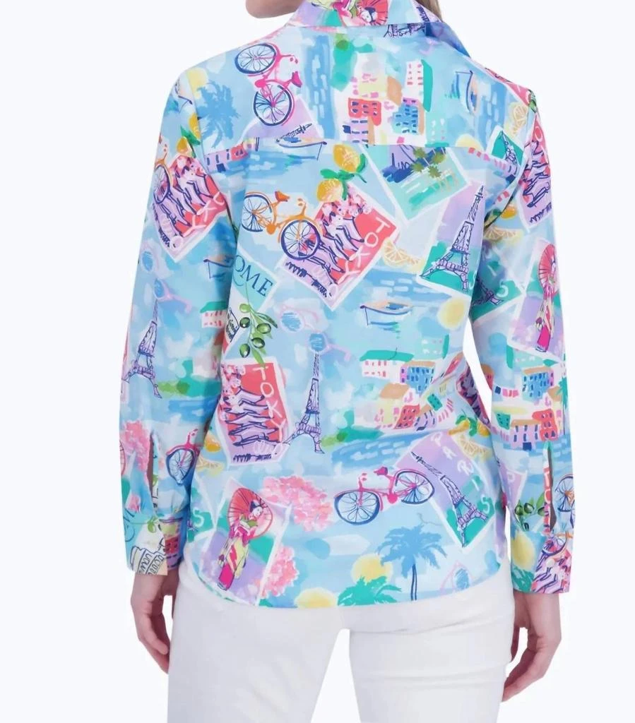 FOXCROFT Foxcroft - Meghan Long Sleeve Shirt 3