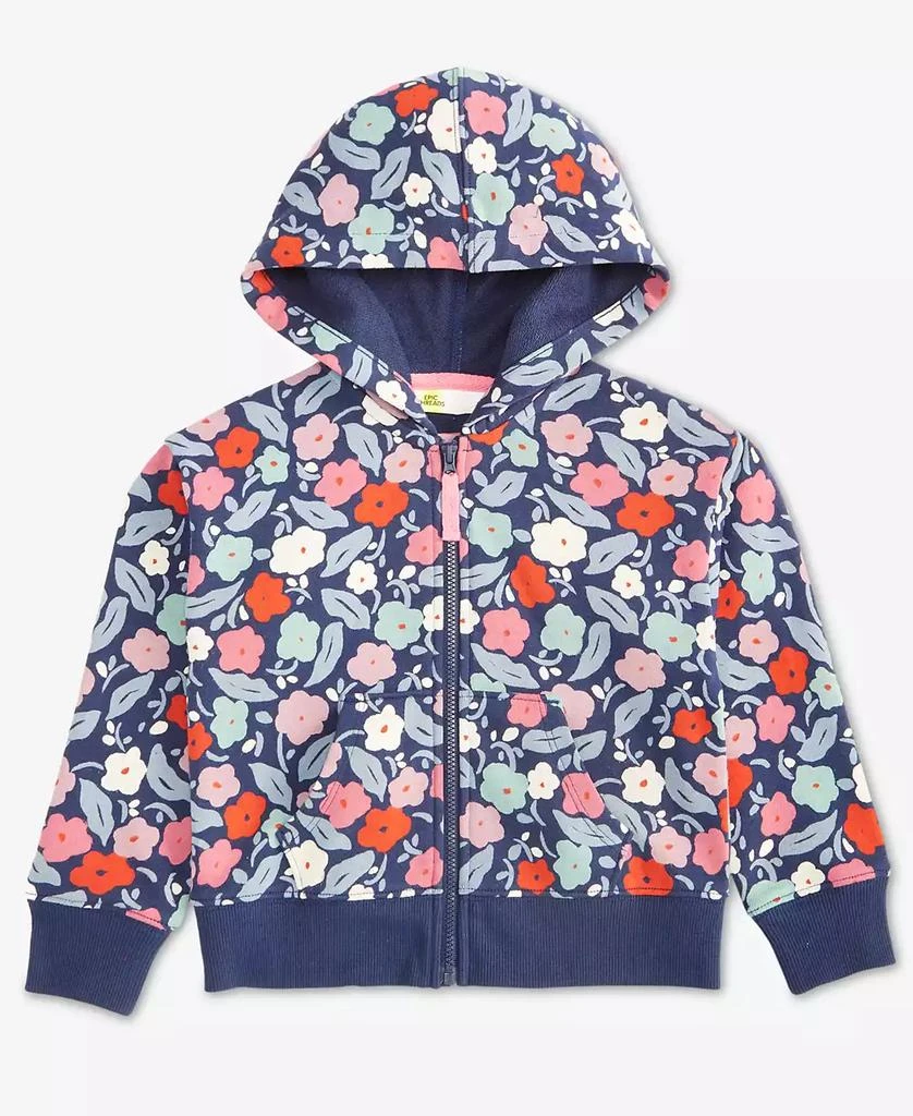 Epic Threads Girls
 Toddler 2T-4T Floral-Print Hoodie
