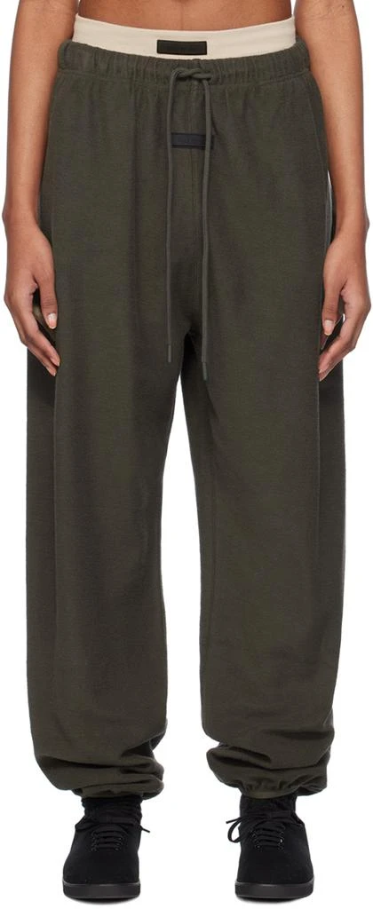 Essentials Gray Drawstring Sweatpants 1