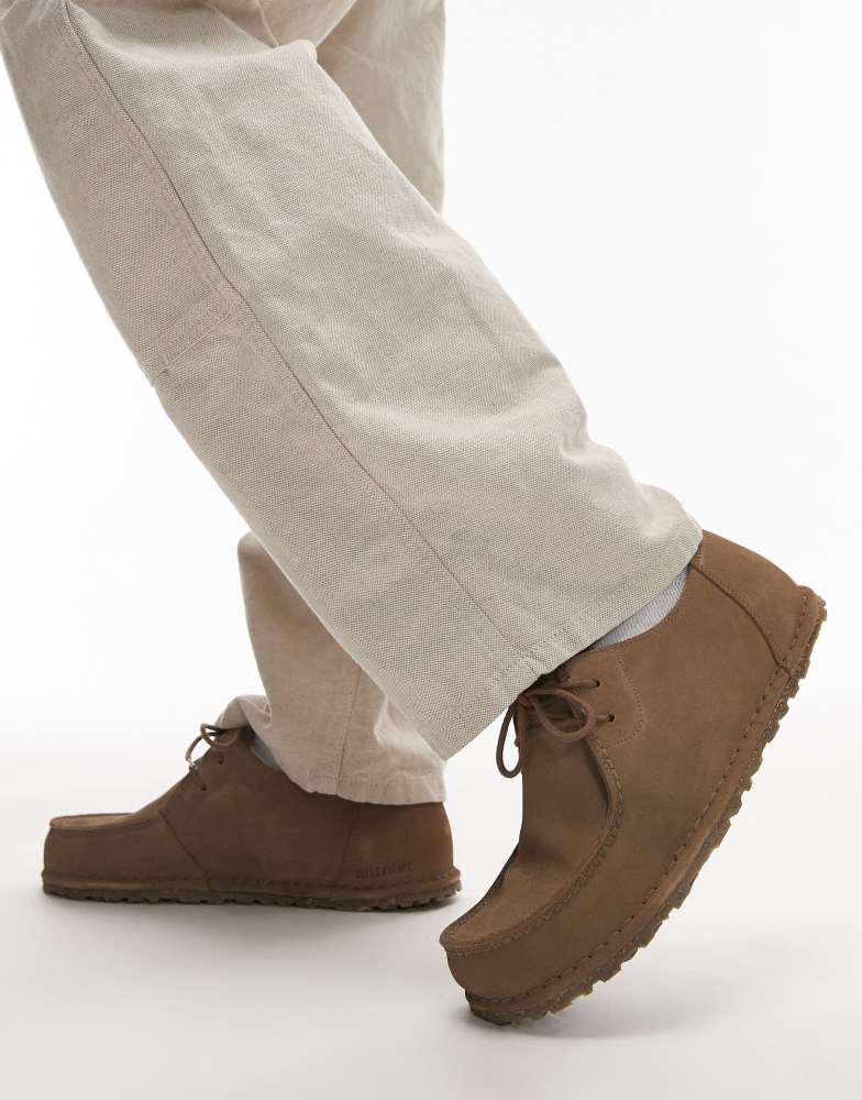 Birkenstock Birkenstock Utti lace shoe in gray taupe