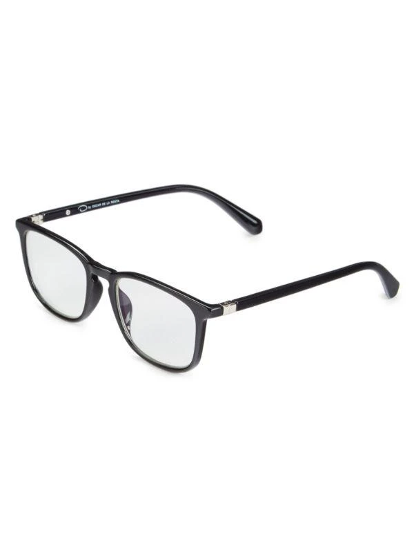 Oscar de la Renta 55MM Square Blue Light Blocking Reading Glasses 2