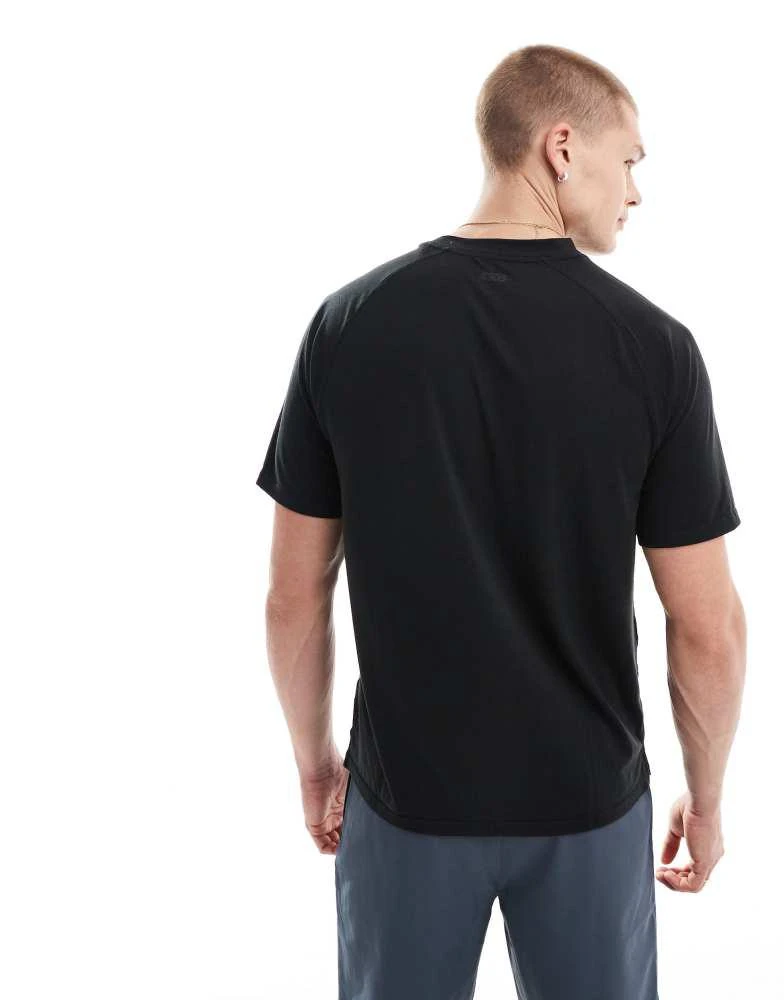 ASOS 4505 Icon performance jersey oversized boxy training t-shirt in black 4