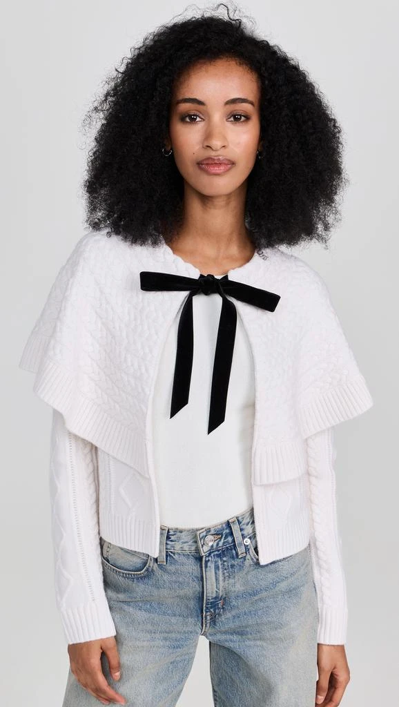 Sea Caleb Cable Knit Tie Front Cardigan 6