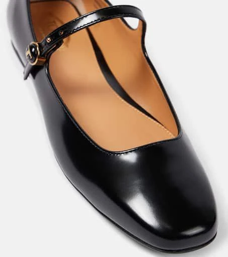 Tod's Polished leather Mary Jane flats 6
