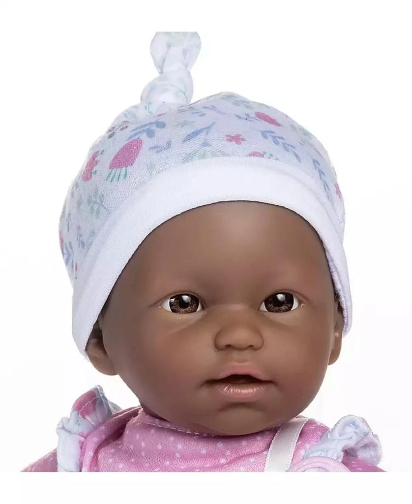 JC TOYS La Baby African American 11" Mini Soft Body Baby Doll with Blanket, Pacifier Set 2
