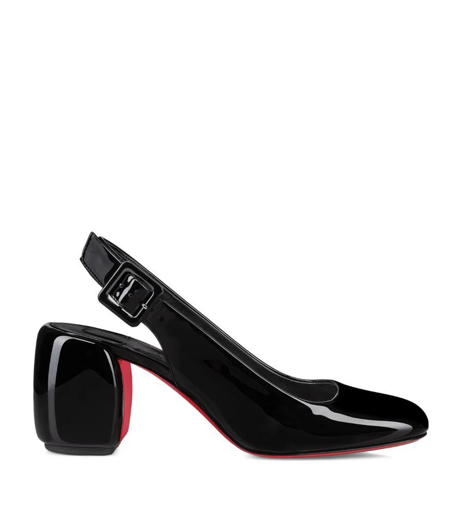 Christian Louboutin Minny Patent Slingbacks 70 1