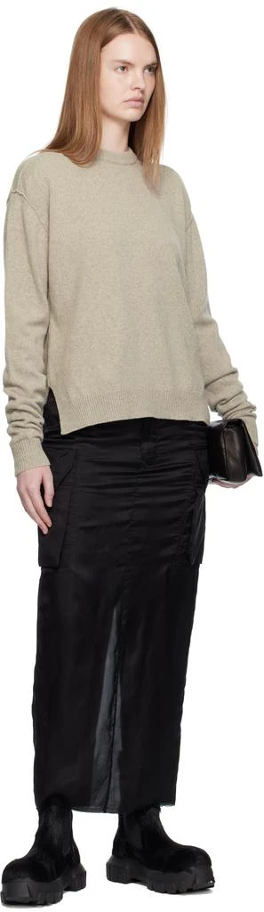 Rick Owens Off-White Concordians Round Neck Sweater 4