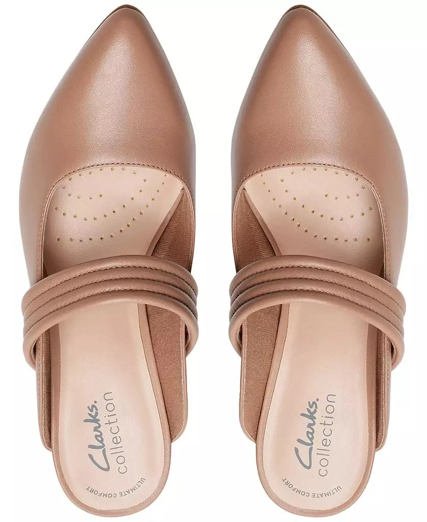 Clarks Women's Kataleyna Dusk Slip-On Pointed-Toe Pumps 4