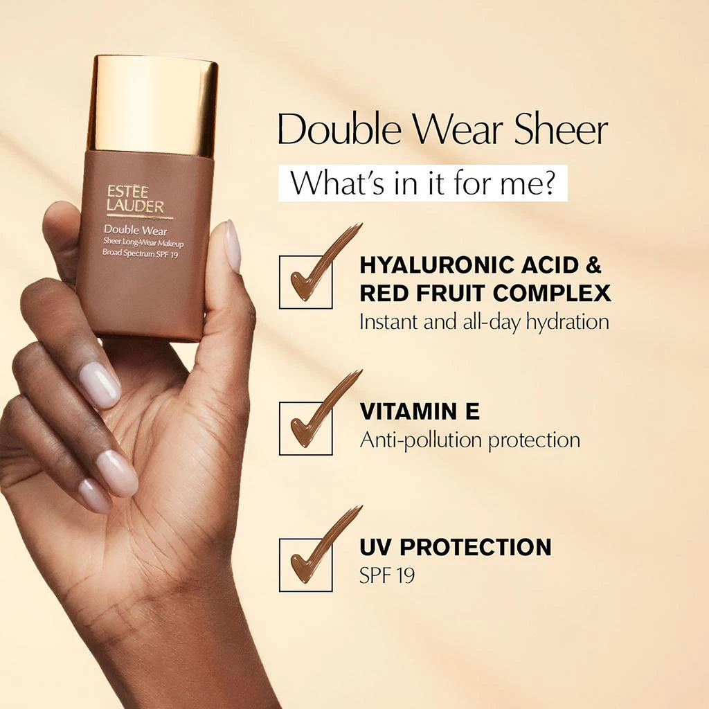 Estée Lauder Estée Lauder Double Wear Sheer Long-Wear Foundation SPF19 5