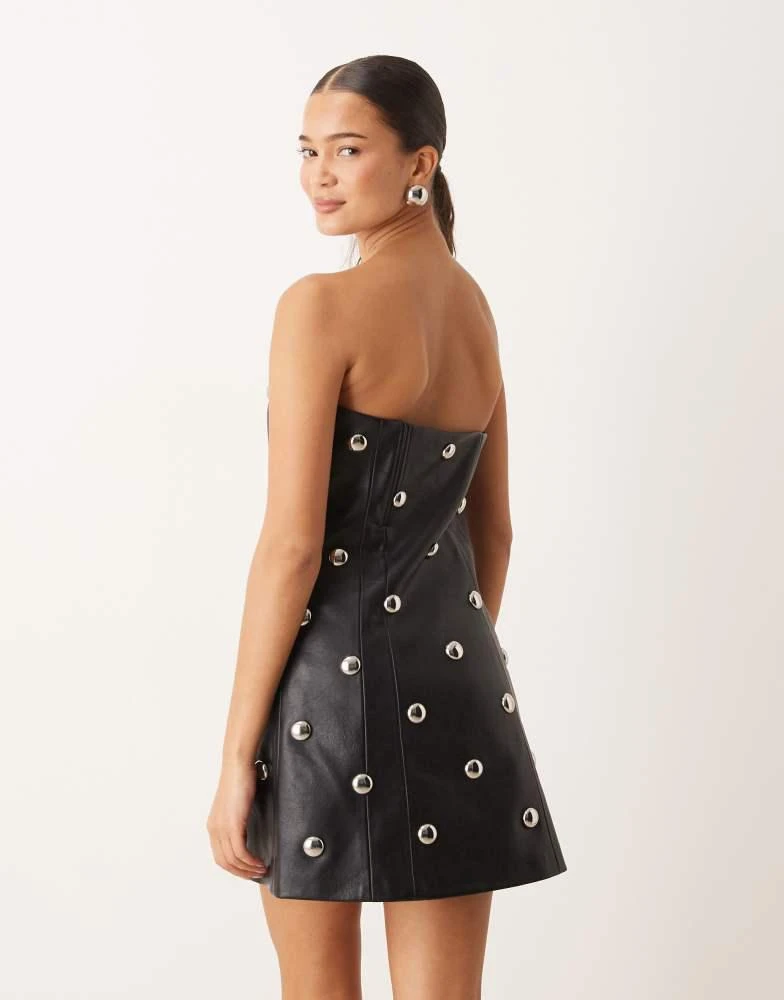 Mango faux leather sleeveless mini dress with studs in black On Sale Now with Up to 25% Off | Discover Exclusive Deals & Savings at BeyondStyle Authentic Mango Home|women with Mango faux leather sleeveless mini dress with studs in black On Sale Now with Up to 25% Off | Discover Exclusive Deals & Savings at BeyondStyle Authentic Mango Home|women with