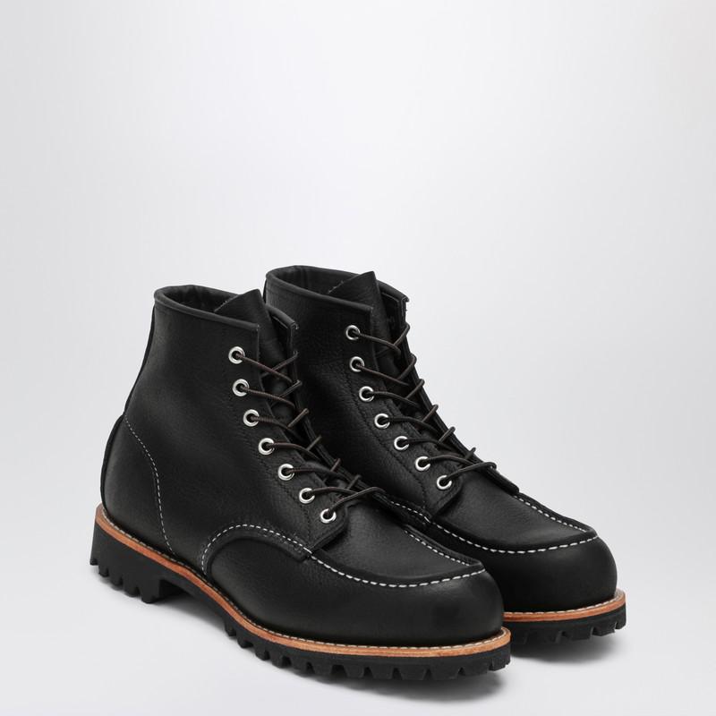 Red Wing Roughneck Derby in Black Leather