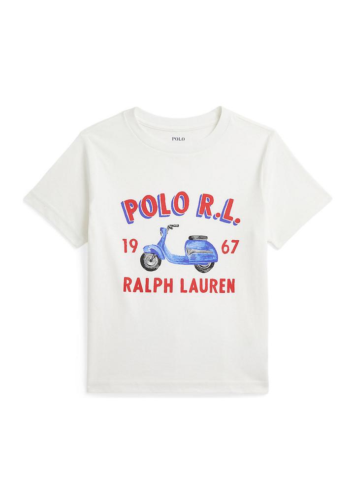 Ralph Lauren Boys 2-7 Logo Cotton Jersey Graphic T-Shirt