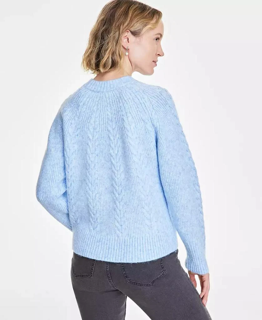 On 34th Women's Crewneck Faux-Pearl Embellished Sweater, Exclusively at Macy's 2