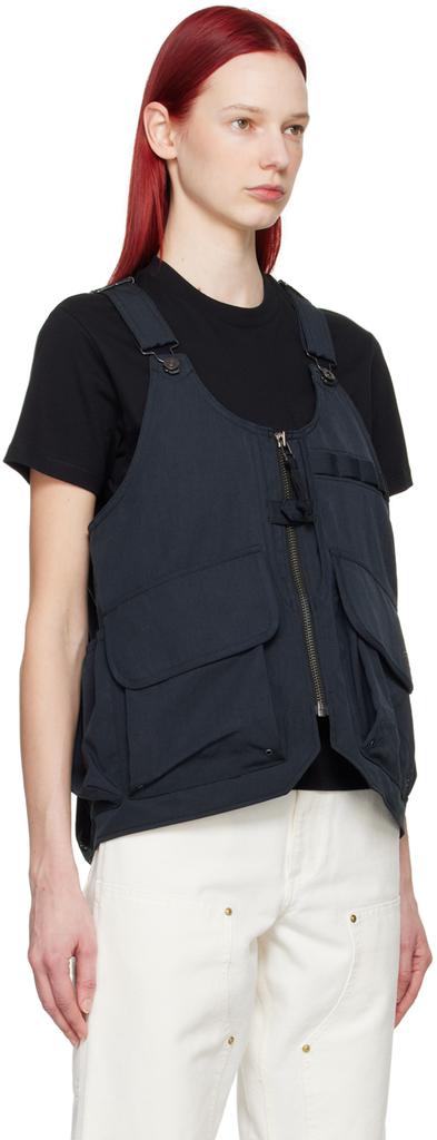 Snow Peak Black Takibi Weather Cloth Vest