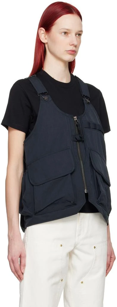 Snow Peak Black Takibi Weather Cloth Vest 2