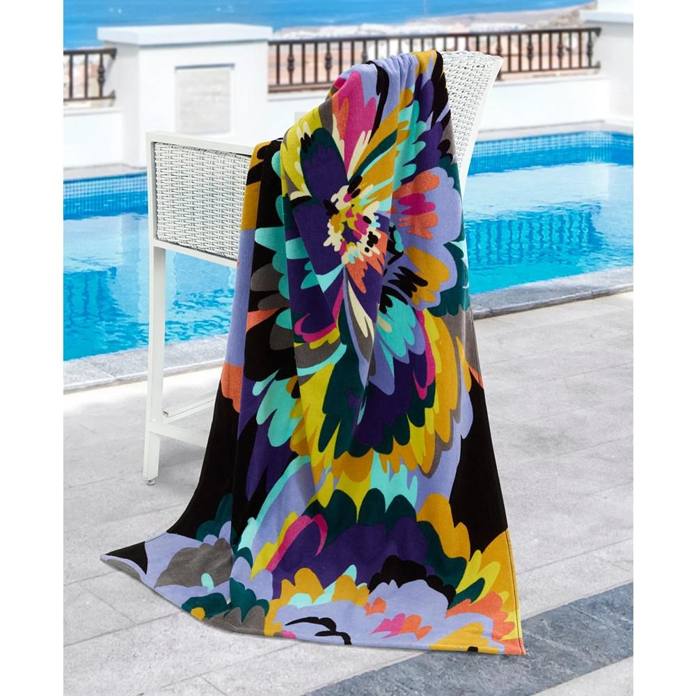 Nicole Miller Bright Bloom Beach Towel, 36" x 68" 3