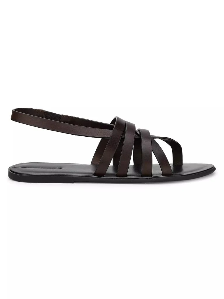 The Row Line Strappy Leather Sandals 1