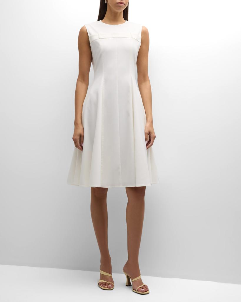 ADEAM Emma Sleeveless A-Line Dress