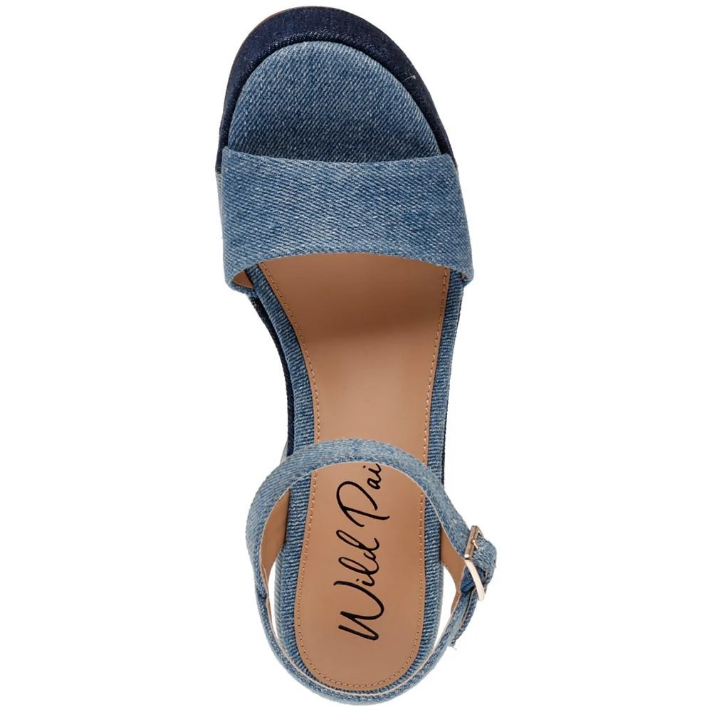Wild Pair Vidaa Ankle-Strap Platform Sandals, Created for Macy's 4