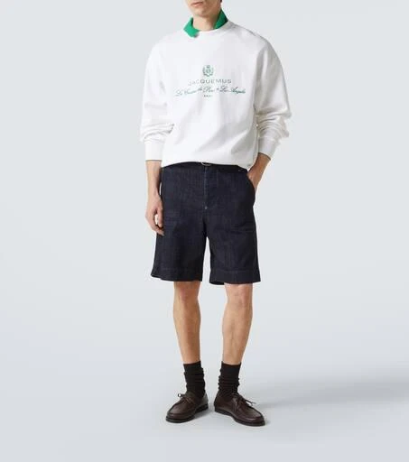 Jacquemus Venice logo embroidered sweatshirt 2