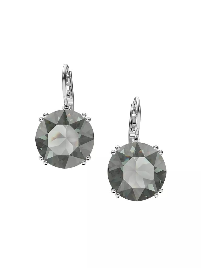 Swarovski Millenia Rhodium-Plated Round-Cut Crystal Earrings