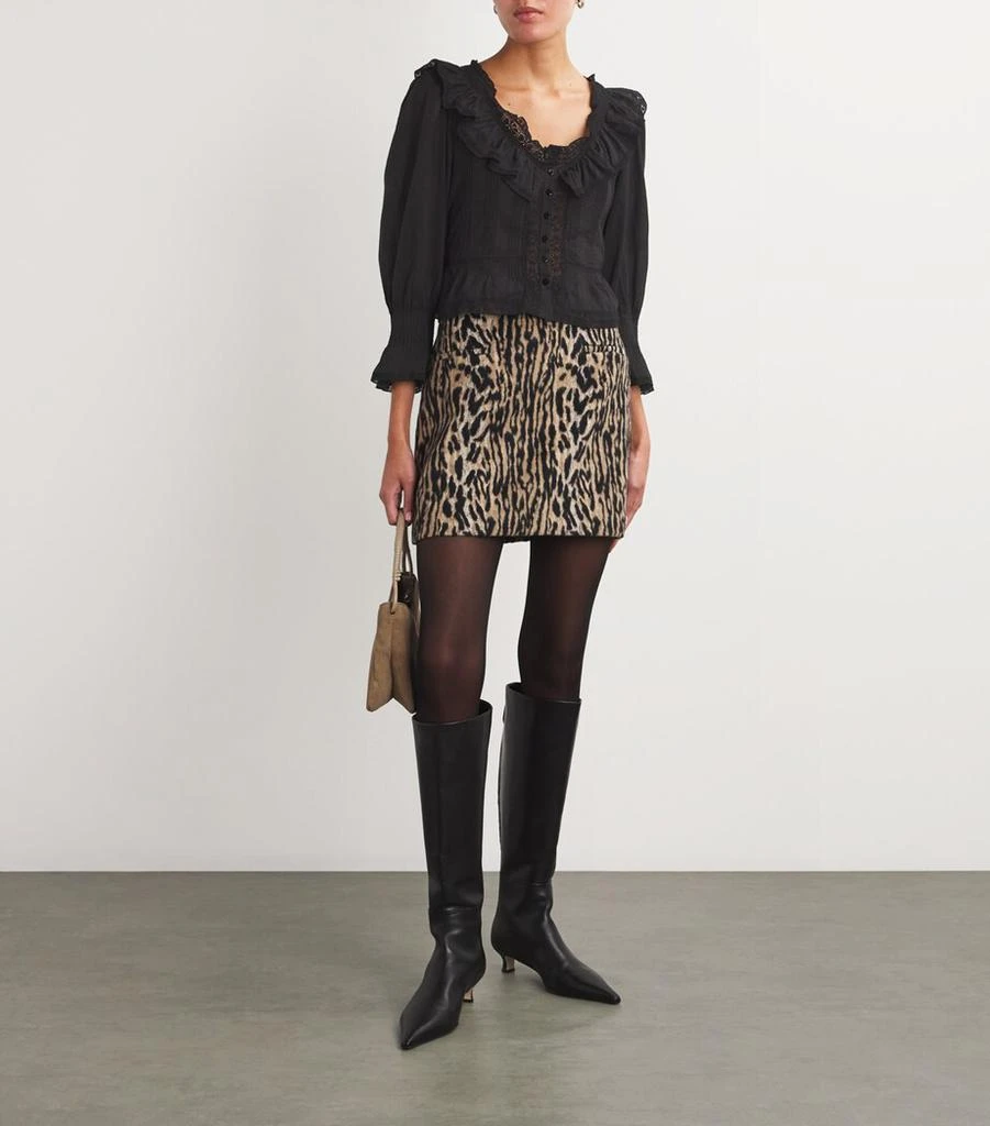 Rixo Frill-Trim Solene Blouse 2
