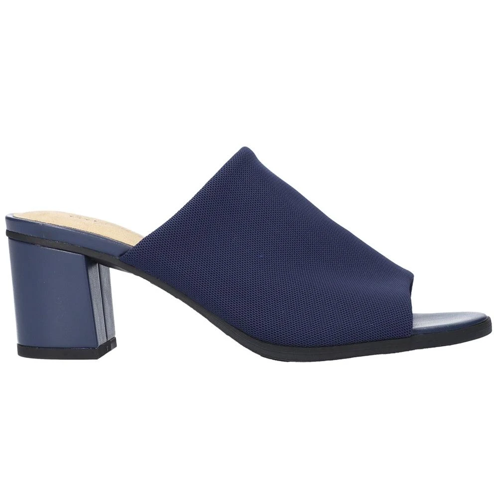 Easy Street Carmella Peep Toe Mules 1